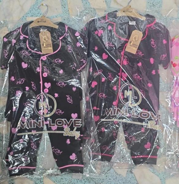 Пижама Meloria (3-6) ML5602 black-crimson (лето)