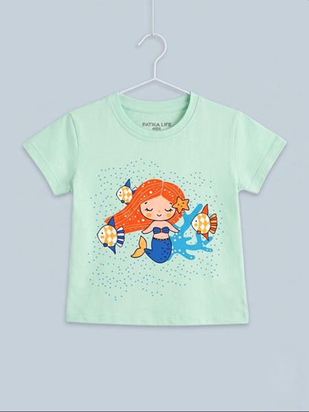 Футболка Dino (1-4) DN495 l.green (лето)