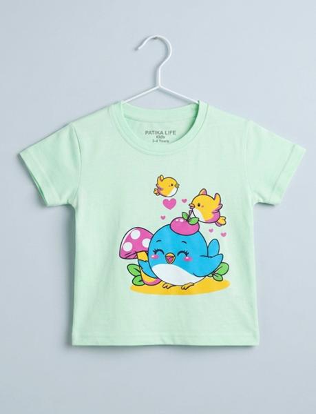 Футболка Dino (1-4) DN504 l.green (лето)