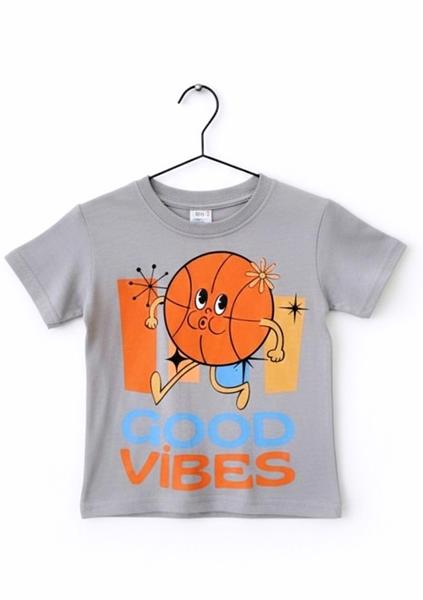 Футболка Dino (1-5) DN507 l.grey (лето)