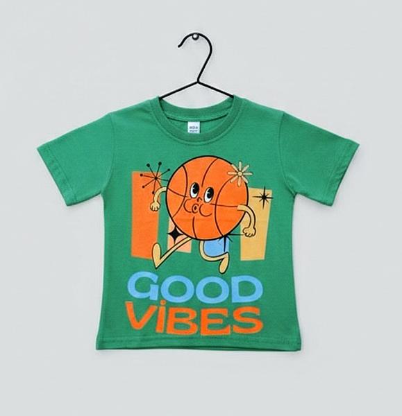 Футболка Dino (1-5) DN511 green (лето)