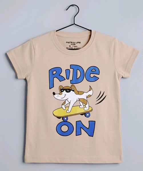 Футболка Dino (1-4) DN516 beige (лето)