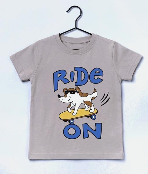 Футболка Dino (1-4) DN517 l.grey (лето)