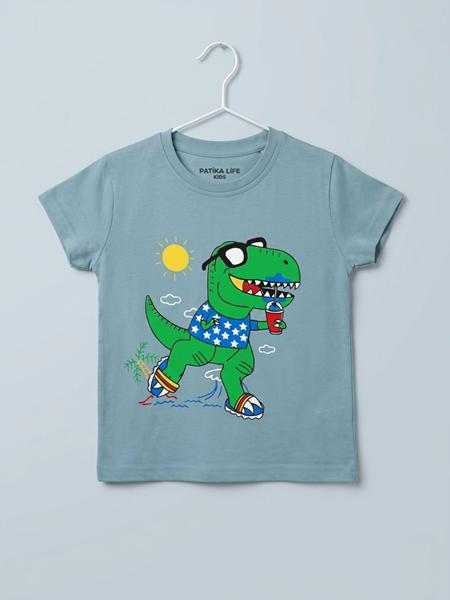 Футболка Dino (1-4) DN520 grey (лето)