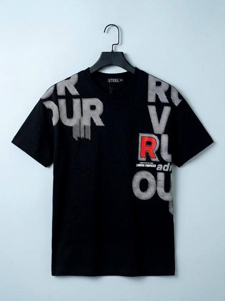 Футболка Dino (128-176) DN489 black (лето)