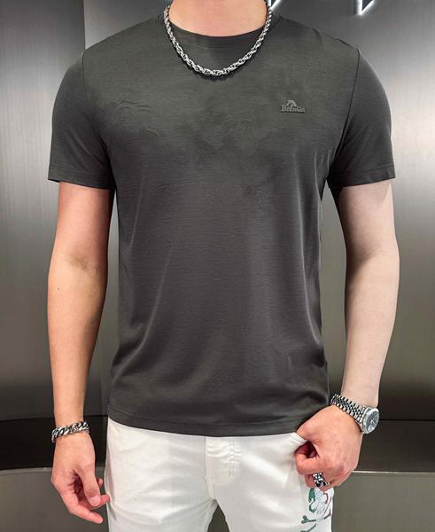 Футболка F.T.H (L-4XL) F1301 d.grey (лето)