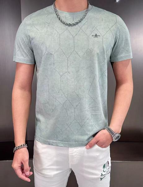 Футболка F.T.H (L-4XL) F1308 olive (лето)