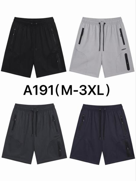 Шорты Hai (M-3XL) A191 black (лето)