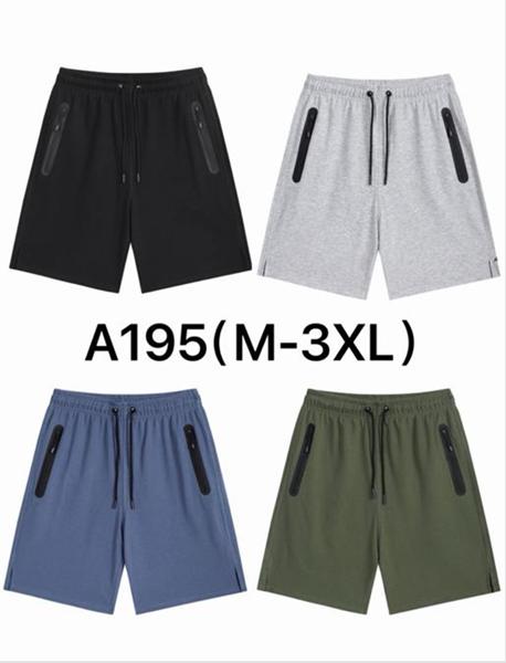Шорты Hai (M-3XL) A195 black (лето)