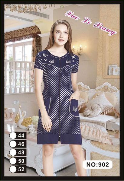 Халат Anion (44-52) 902 navy (лето)