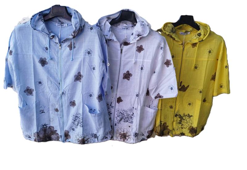 Кофта Estima (XL-4XL) 457 yellow (лето)