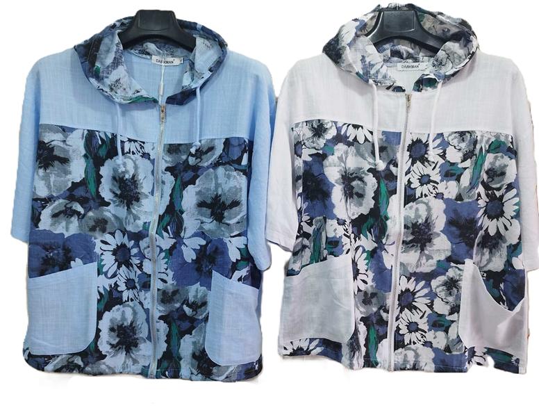 Кофта Estima (XL-4XL) 315-1 white (лето)