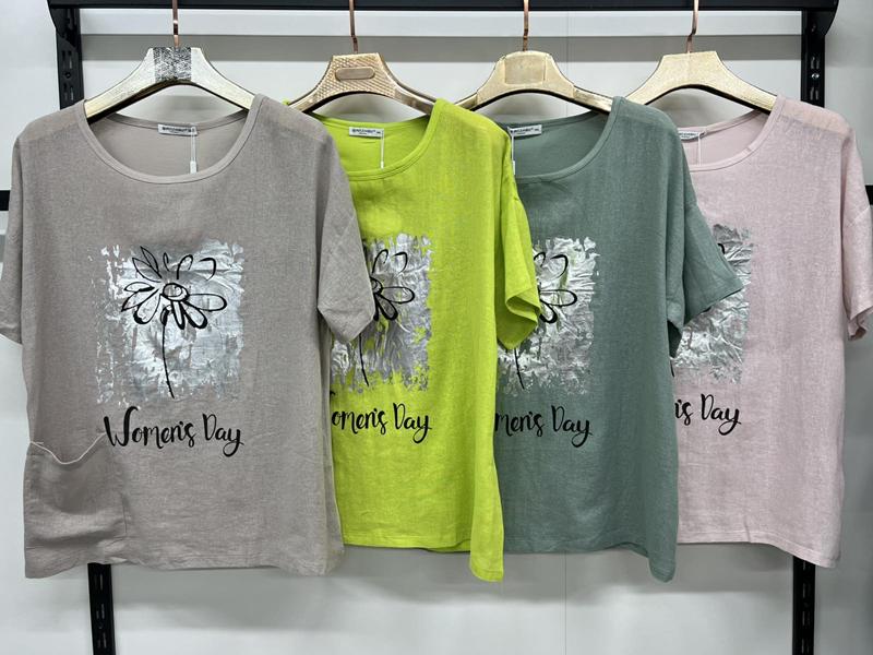 Футболка Estima (3XL-6XL) 9553 powder (лето)