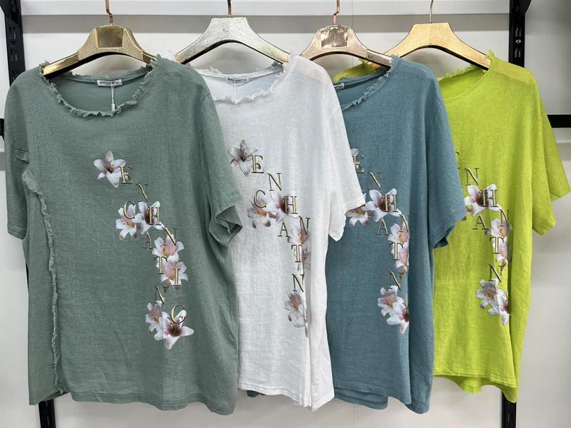 Футболка Estima (7XL-10XL) 9542 l.green (лето)