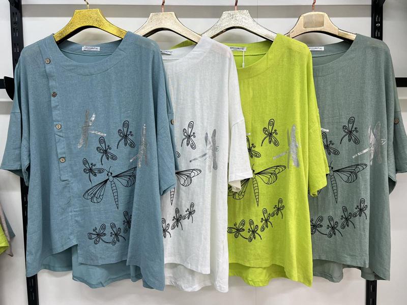 Футболка Estima (7XL-10XL) 9585 l.green (лето)