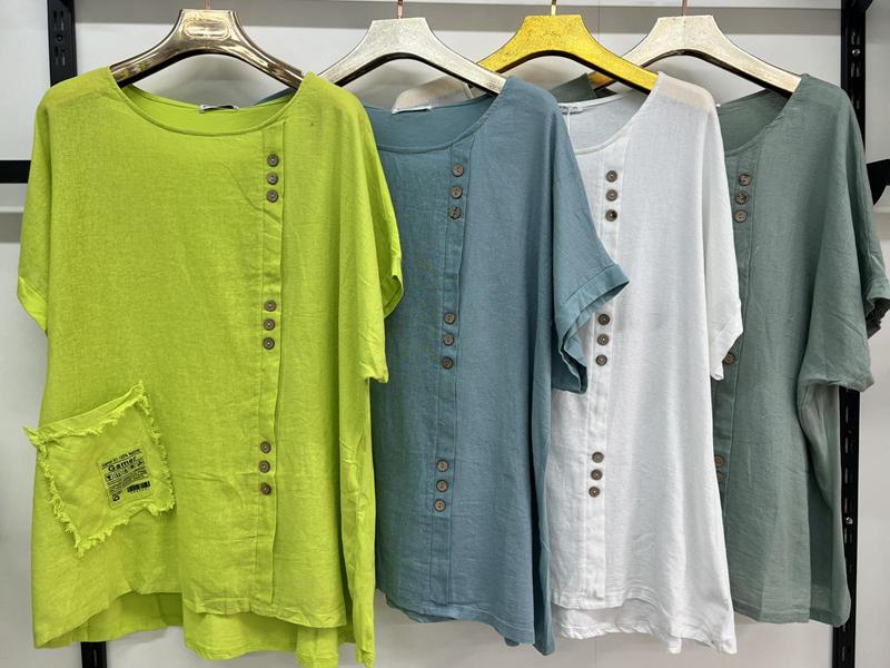 Футболка Estima (7XL-10XL) 7731 blue (лето)