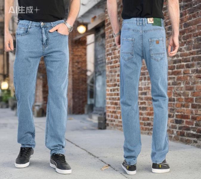 Джинсы Lili (32-38) 19172 l.blue (деми)