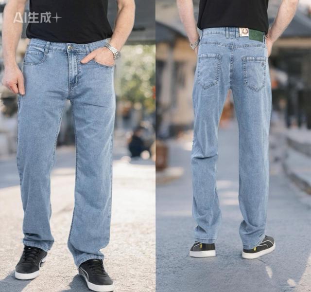 Джинсы Lili (32-38) 19166 l.blue (деми)