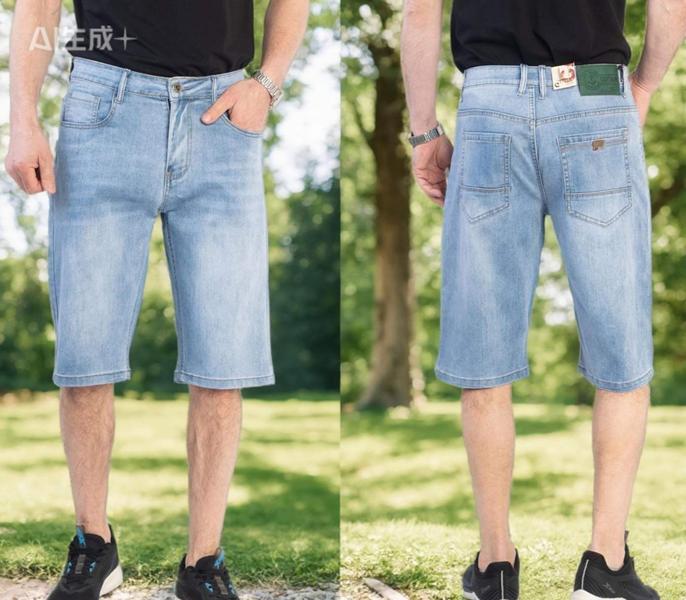 Шорты Lili (32-38) 19198 l.blue (лето)