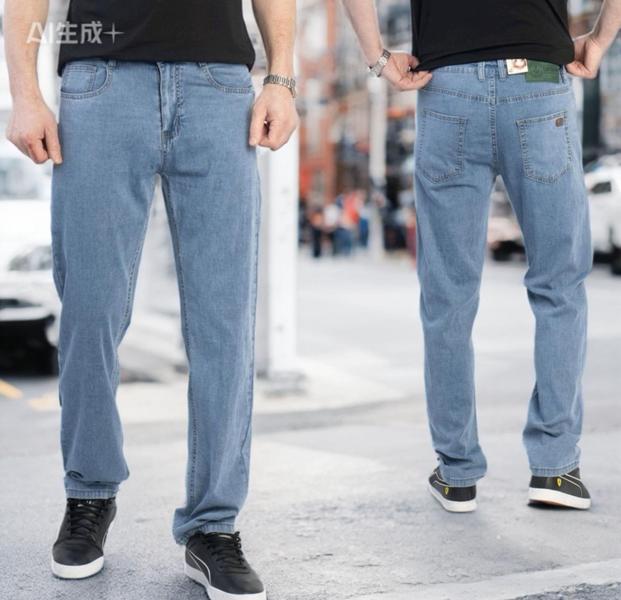 Джинсы Lili (32-42) 19175 l.blue (деми)