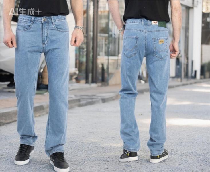 Джинсы Lili (32-42) 19161 l.blue (деми)