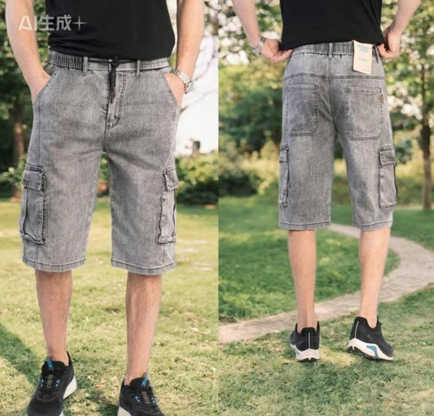 Шорты Lili (29-38) 19185 l.grey (лето)