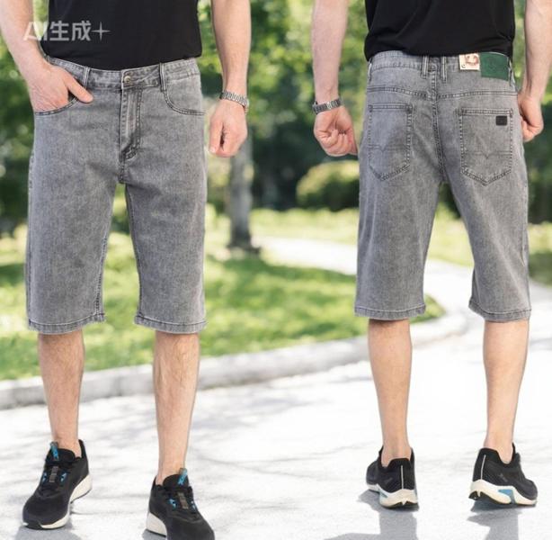 Шорты Lili (34-44) 19210 l.grey (лето)