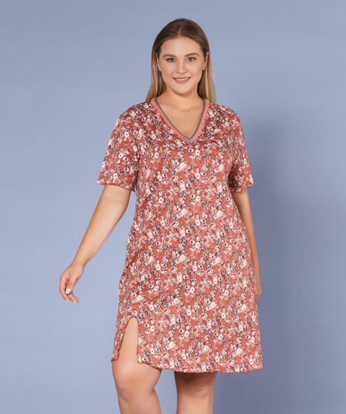 Ночнушка Trikotag (2XL-5XL) 6367 beige (лето)