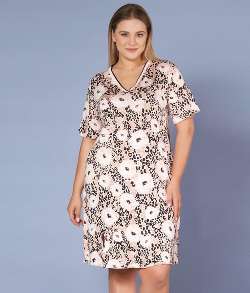 Ночнушка Trikotag (2XL-5XL) 6365 beige (лето)