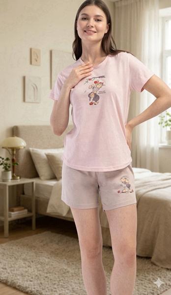 Пижама Trikotag (S-XL) T571 pink (лето)