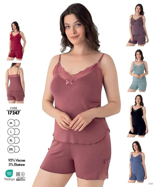 Пижама Trikotag (M-2XL) 17247 green (лето)