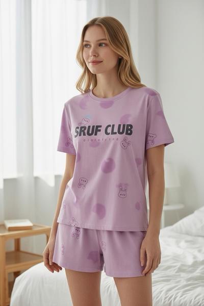 Пижама Trikotag (M-2XL) T562 purple (лето)