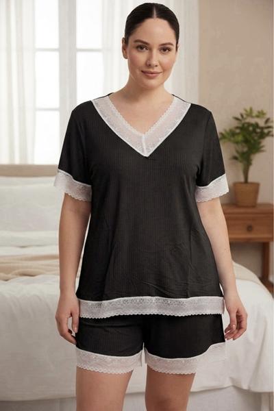 Пижама Trikotag (52-56) 8317 black (лето)