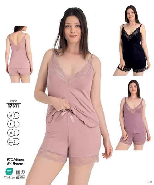 Пижама Trikotag (M-2XL) 17311 powder (лето)