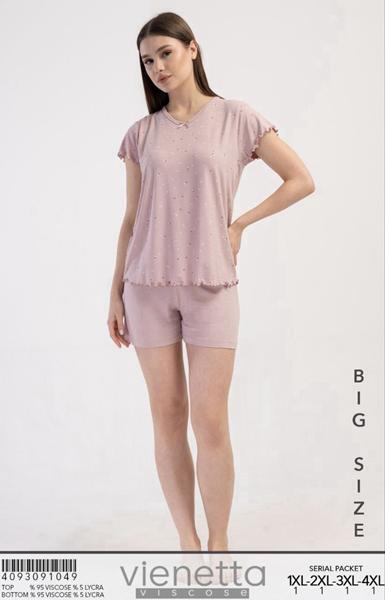 Пижама Trikotag (XL-4XL) T592 pink (лето)