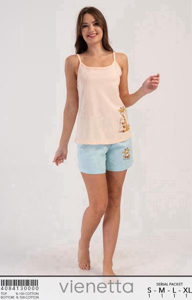 Пижама Trikotag (S-XL) T568 beige (лето)