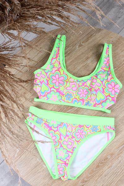 Купальник Sun&Sea (7-12) BH356 l.green (лето)