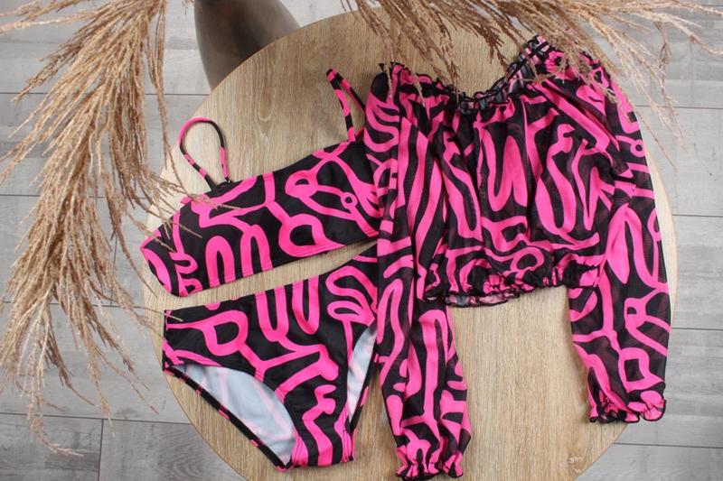 Комплект Sun&Sea (32-40) KS090 pink (лето)