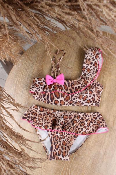 Купальник Sun&Sea (28-32) M383 brown-pink (лето)