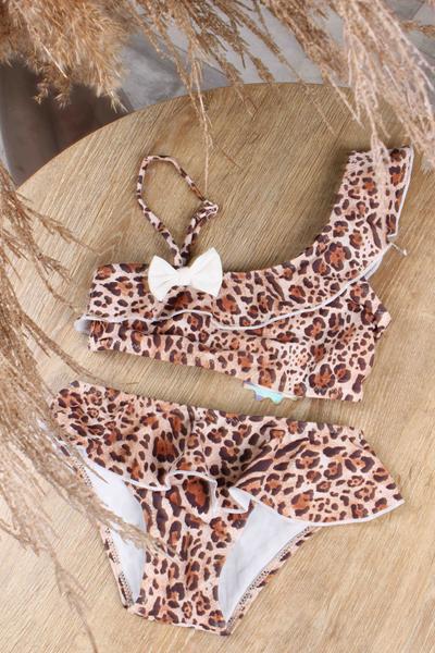 Купальник Sun&Sea (28-32) M383 brown-white (лето)