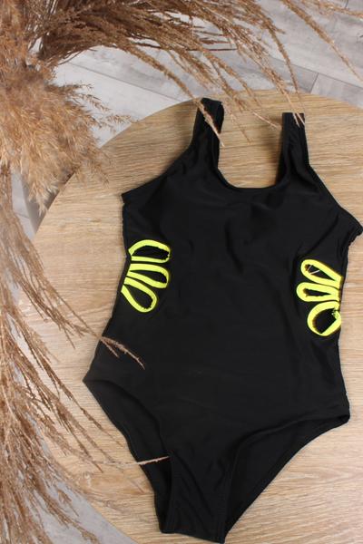 Купальник Sun&Sea (34-42) M551 black-yellow (лето)