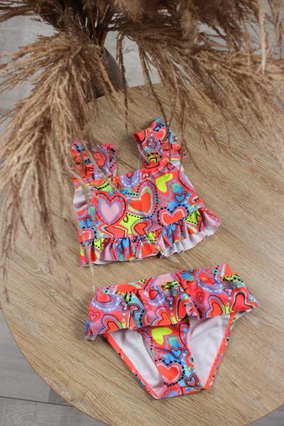 Купальник Sun&Sea (28-36) N8018 orange (лето)