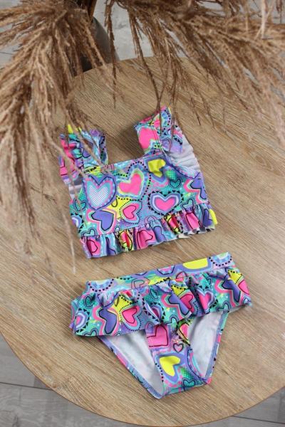 Купальник Sun&Sea (28-36) N8018 purple (лето)