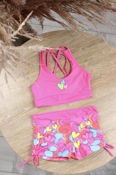 Купальник Sun&Sea (28-36) XM3363 fuchsia (лето)