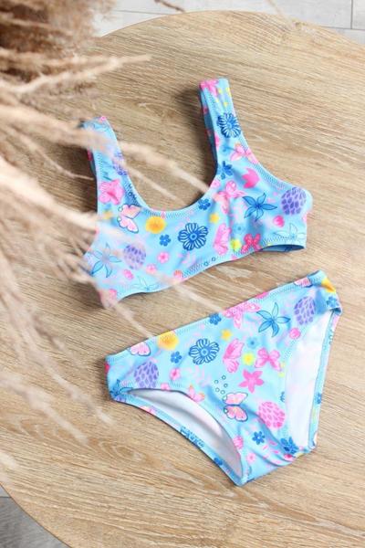 Купальник Sun&Sea (28-36) XM3373 l.blue (лето)