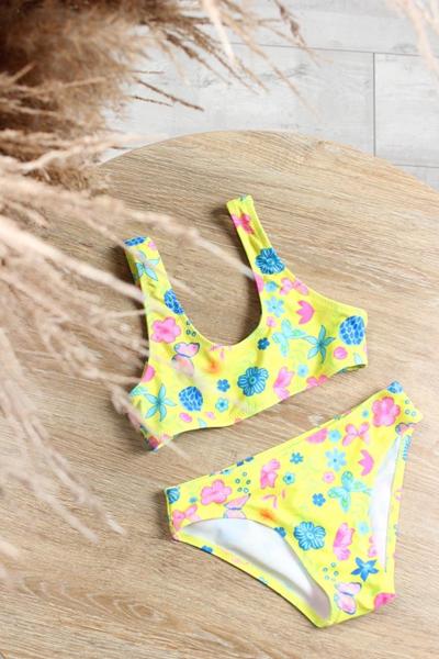 Купальник Sun&Sea (28-36) XM3373 yellow (лето)