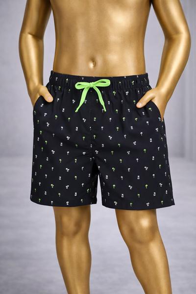 Плавки Sun&Sea (8-16) ZD6517 black-green (лето)