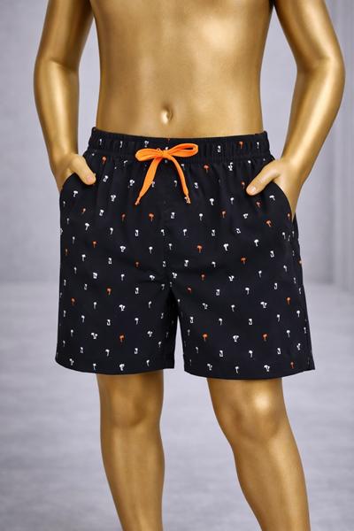 Плавки Sun&Sea (8-16) ZD6517 black-orange (лето)