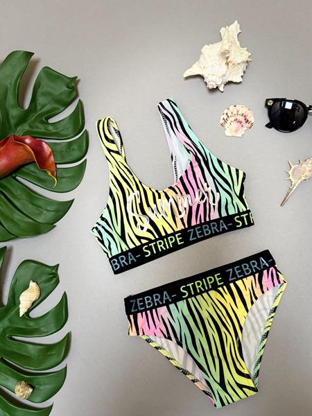 Купальник DFK (34-42) 1857 yellow (лето)