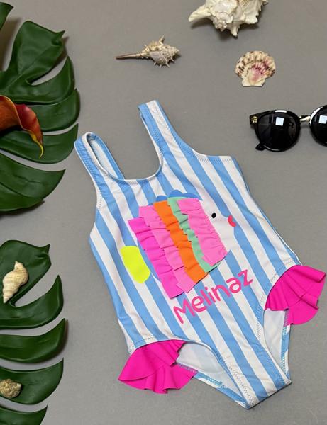 Купальник DFK (28-36) 1970 l.blue (лето)